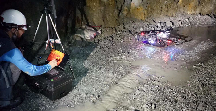 AERIAL ROBOTICS FOR UNDERGROUND